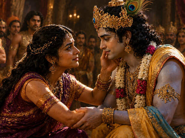Draupadi Really Tie Rakhi to Krishna