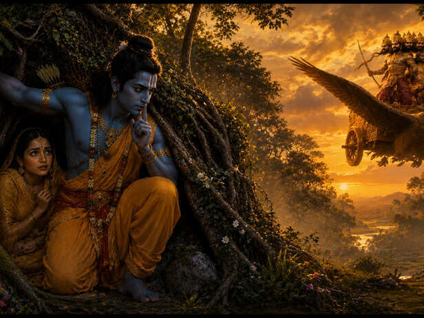 Ravana abducted her, he believed he had taken Sita.