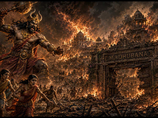 Lavanasura and the Fall of Madhubana