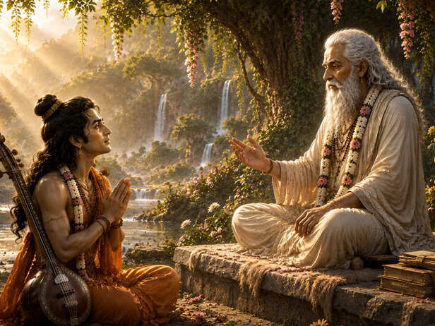 Narada Seeks the Highest Truth