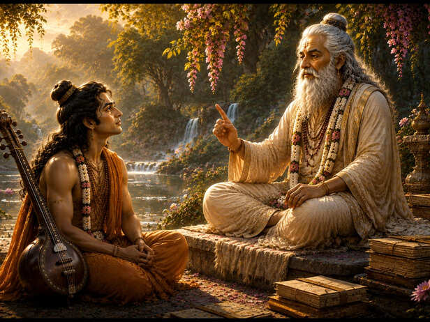 Sanat Kumar Teaches Narada