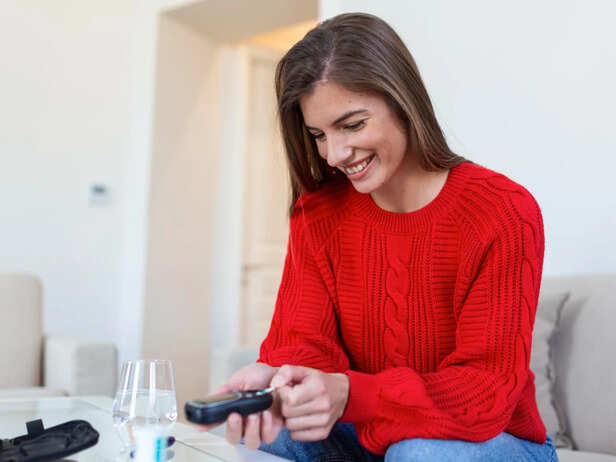 Woman Processing a New Diabetes Diagnosis