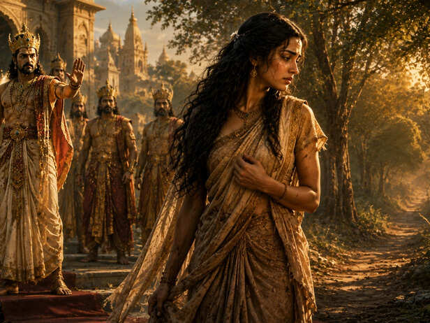 Varuni Leaving Her Village