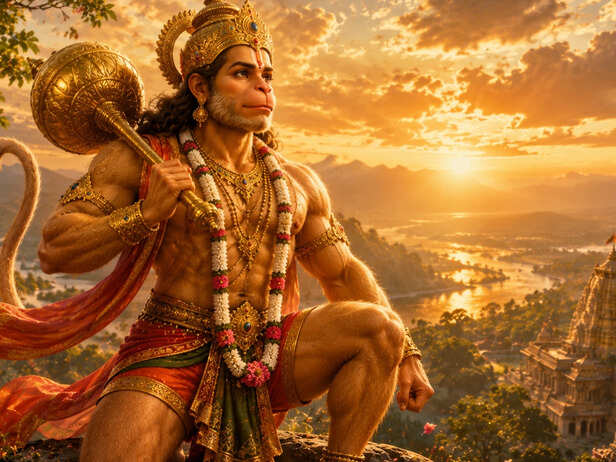 Hanuman Ji Carry Ram and Sita in His Heart