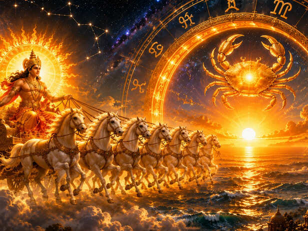 Sun entering Cancer during Karka Sankranti