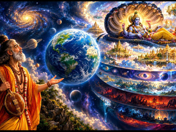 Vast Earth Surrounded by the Cosmic Ocean