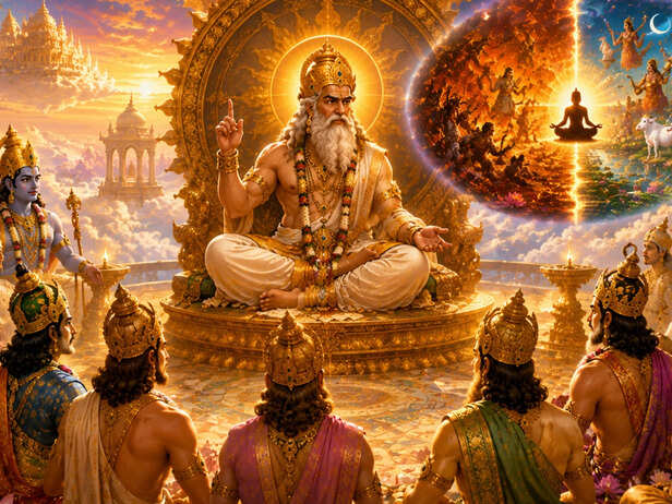 The Devas Learn Self-Control
