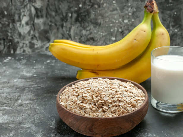 Fresh Banana Rich in Fibre