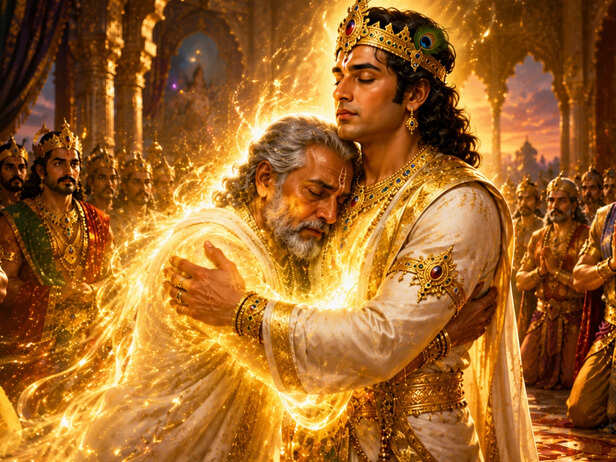 Vidura and Yudhishthira