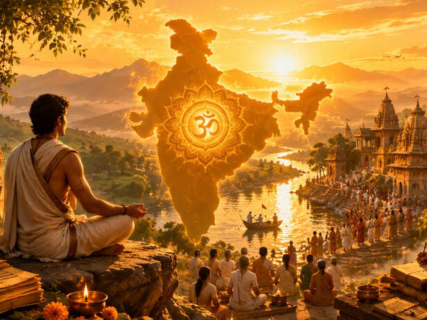 Pavitra Bhoomi, the land of great rishis, or the home of ancient gurukuls.