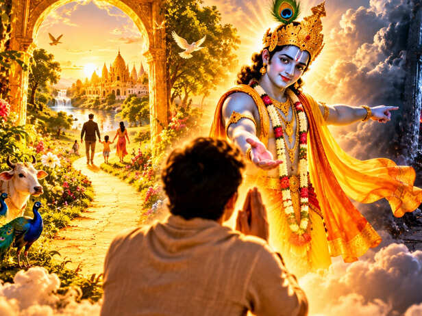 You Ask Krishna Decides What You Experience