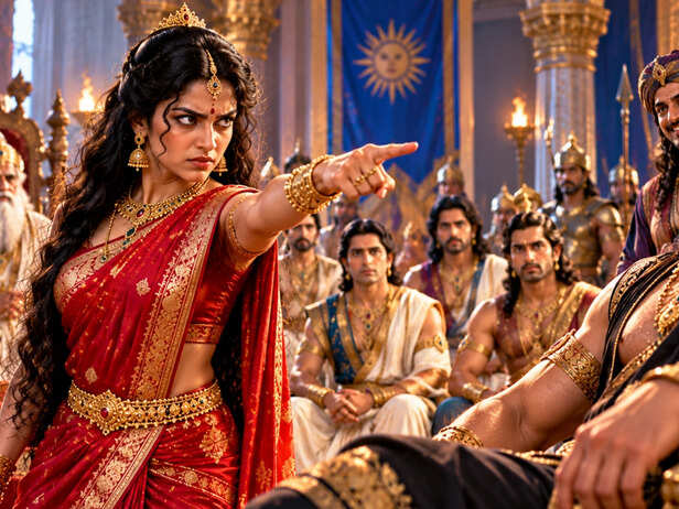 Mention Draupadi and most people immediately remember the dice game,