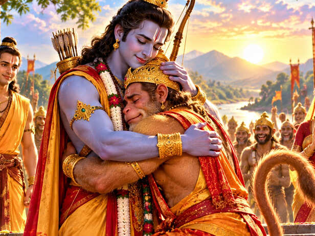 Ram Hugged Hanuman After Hearing This Secret
