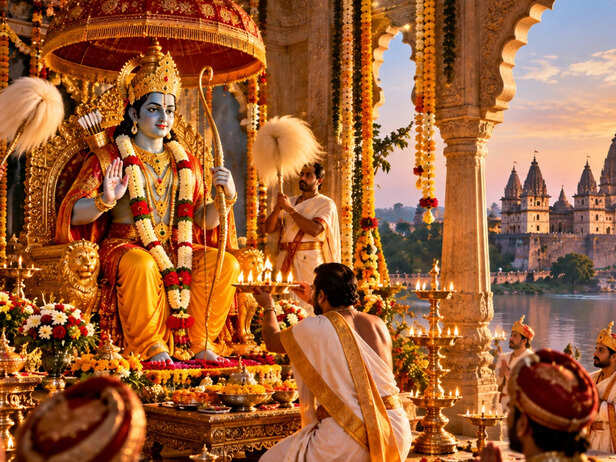 Lord Ram Worshipped as a King in Orchha