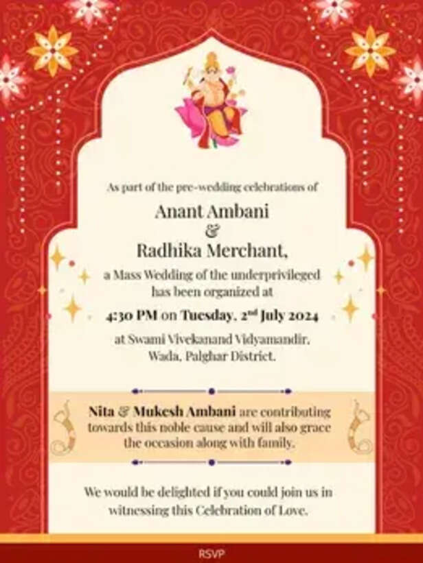 Anant-Radhika Wedding से पहले होगा सामूहिक विवाह, अंडरप्रिविलेज्ड लोगों की शादी कराएगा अंबानी परिवार, इस शहर में मनेगा जश्न