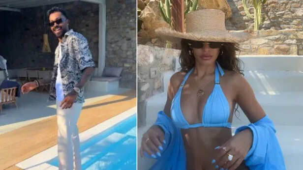 Is Hardik Pandya Dating Jasmin Walia after split from Natasa Stankovic Photos goes viral on social media!