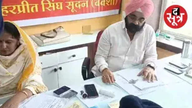 Election Officer Harpreet Singh Sudan (Bakshi)