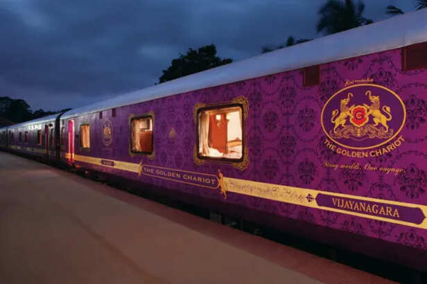 MP Bhopal Golden Chariot Luxury Train