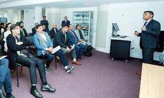CM Mohan Yadav interacted with 