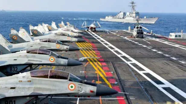 Aircraft carrier INS Vikramaditya back in action after 15-month refit