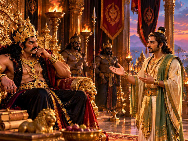 Vibhishana Advises Ravana In Lanka