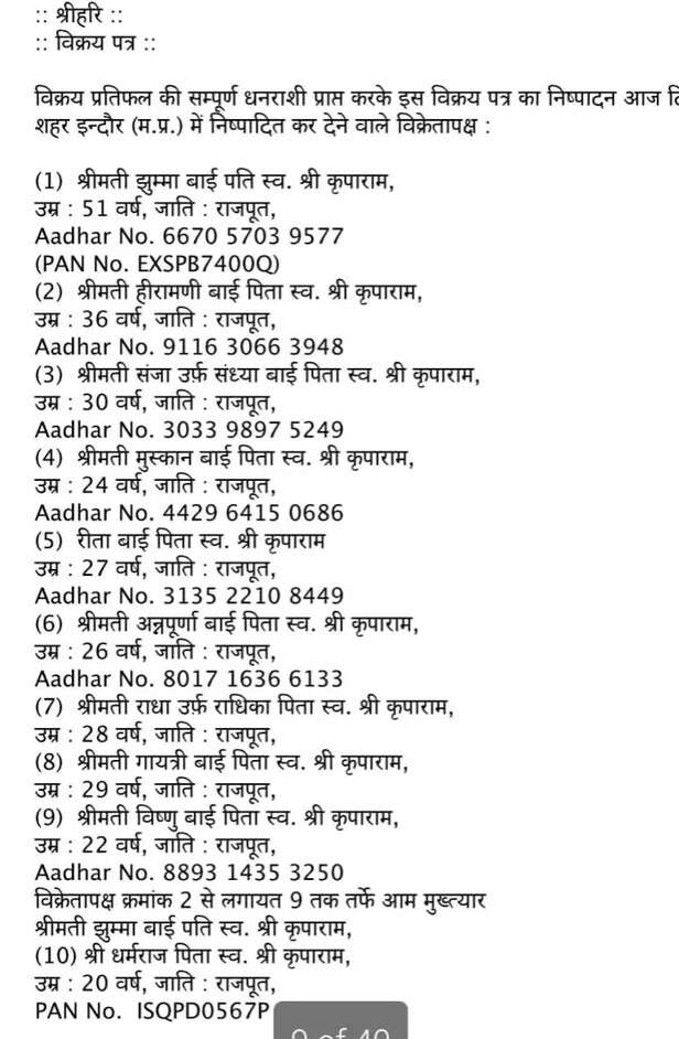 Indore Land Mafia Champu Ajmera