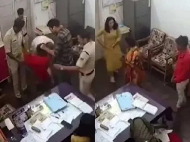 Dalit boy and his grandmother brutally beaten up in railway police chowky  of MP