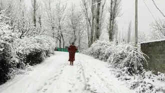 JK-Srinagar-Snowfall