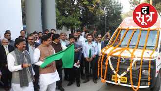 CM Mohan Yadav flagged off mobile unit vehicles