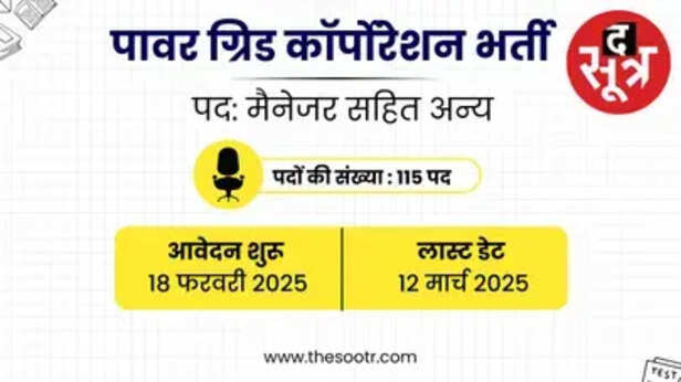 powergrid corporation job 2025