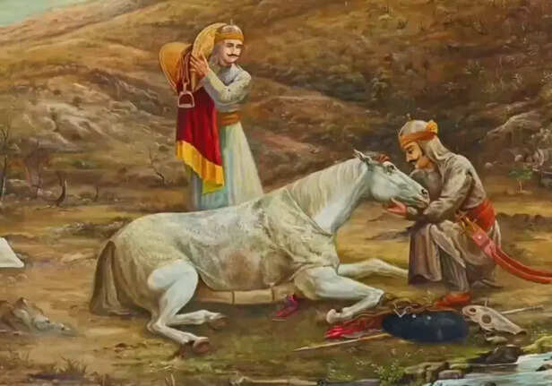 History Of Maharana Pratap Horse Chetak Chetak Ki Kahani Haldighati Yudh Ka  Itihas in Hindi | Today Latest News in Hindi News Track | Chetak Ki Kahani:  इतिहास के पन्नों में अमर
