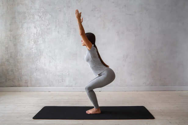Utkatasana (Chair Pose): Meaning, Steps &amp; 9 Powerful Benefits
