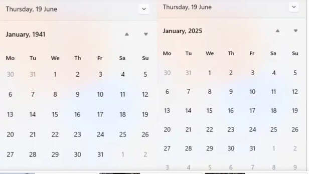 calendar