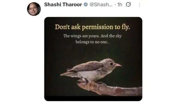 shashi tharur's post