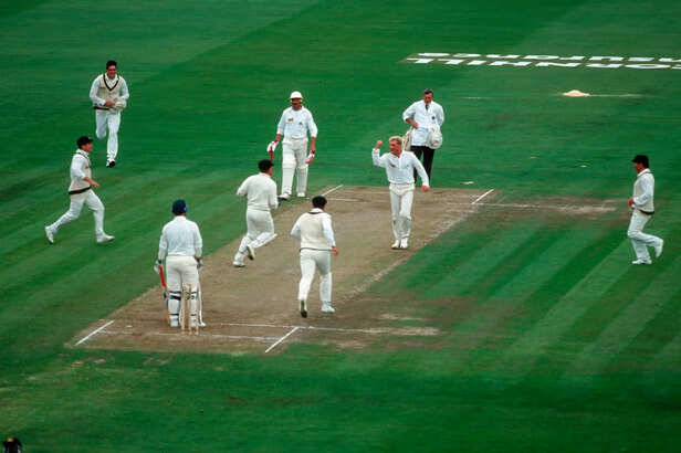 Marmite-fuelled marvel: Warne exults after what is now routinely known as that ball