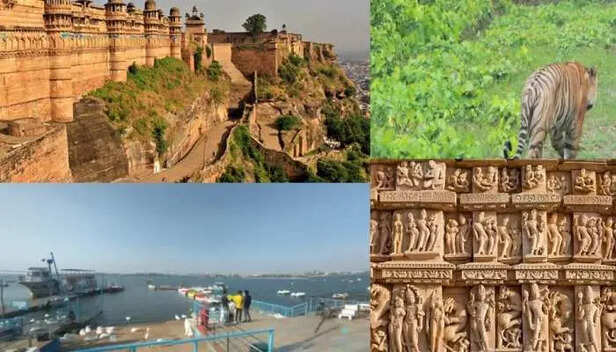 Madhya Pradesh Best 5 major tourist places beautiful Bhopal Pachmarhi  Gwalior Khajuraho Kanha National Park sn | ये हैं मध्य प्रदेश के टॉप 5  पर्यटन स्थल, जानिए इन स्थानों की खासियत |