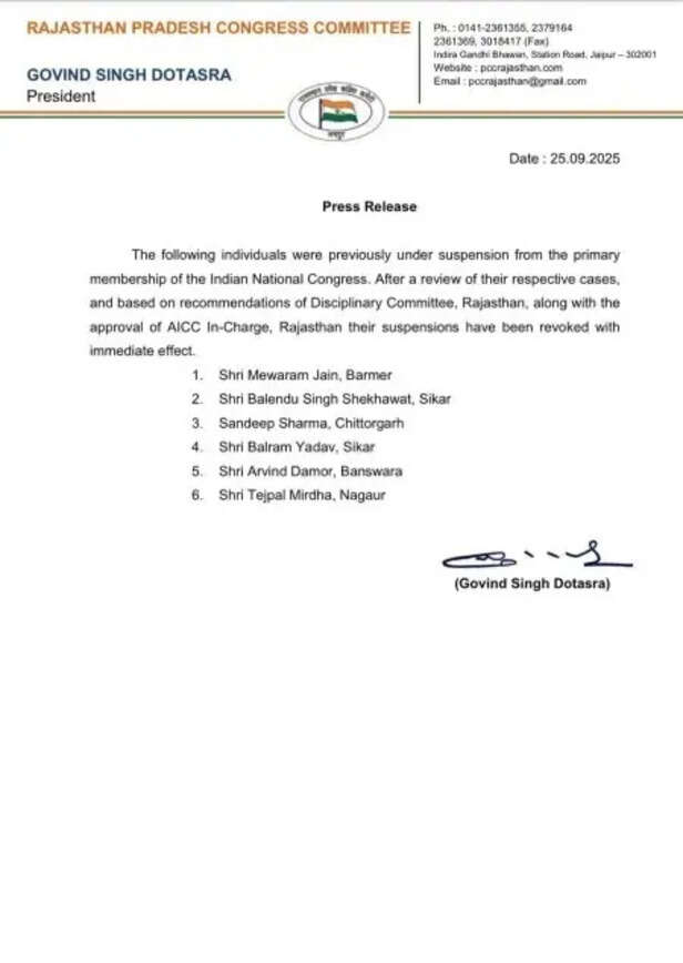 congress-leaders-return-home-barmer-veterans-join-again