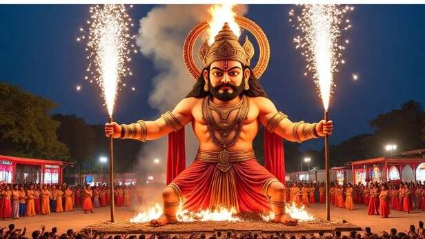 Dussehra 2025: 1 या 2 अक्टूबर, कब है दशहरा? जानें- रावण दहन का मुहूर्त और  महत्व - dussehra vijayadashami 2025 date ravan dahan shubh muhurat  significance rituals tvisz - AajTak