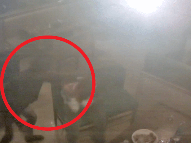 Murder CCTV footage