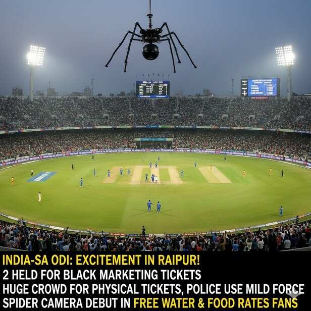 IND vs SA Raipur