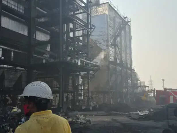 steel plant blast