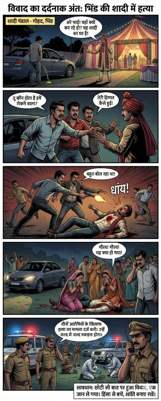 bhind comic strip