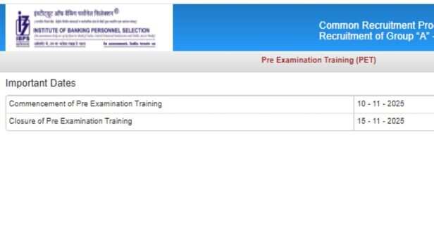 Ibps Rrb 2025: Pet Link Activated For Officers Scale-i, Available Till  November 15 - Amar Ujala Hindi News Live - Ibps Rrb Exam 2025:ऑफिसर्स स्केल  I के लिए पीईटी का लिंक पर