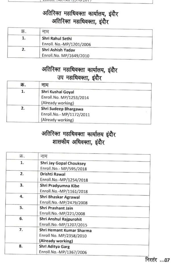 AAG Indore changed