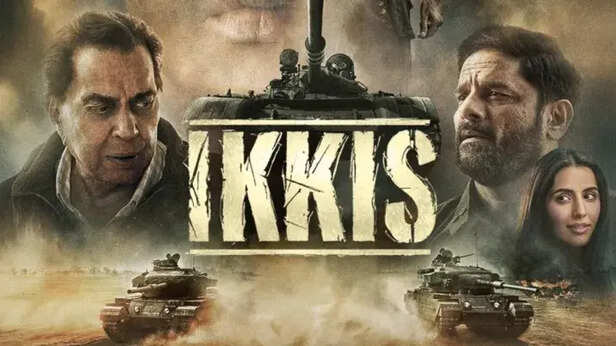 Ikkis Movie Review: Dharmendra's silent grief anchors this powerful story,  Agastya Nanda holds his ground