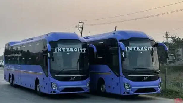 Intercity Travels  Indore Bus-Front Image