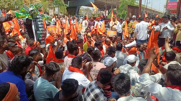 bhilai-hanuman-statue-removal-protest-corporation-dispute