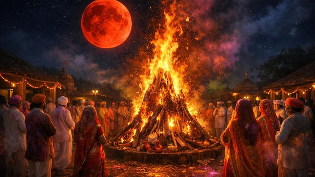 होली 2026 न्यूज होलिका दहन कब चंद्र ग्रहण और भद्रा के कारण कन्फ्यूजन...