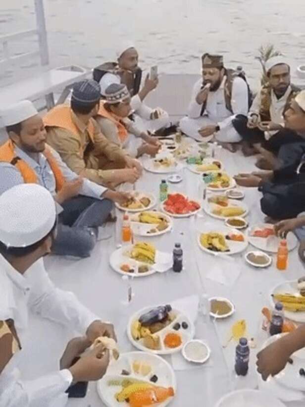 ganga river iftaar party