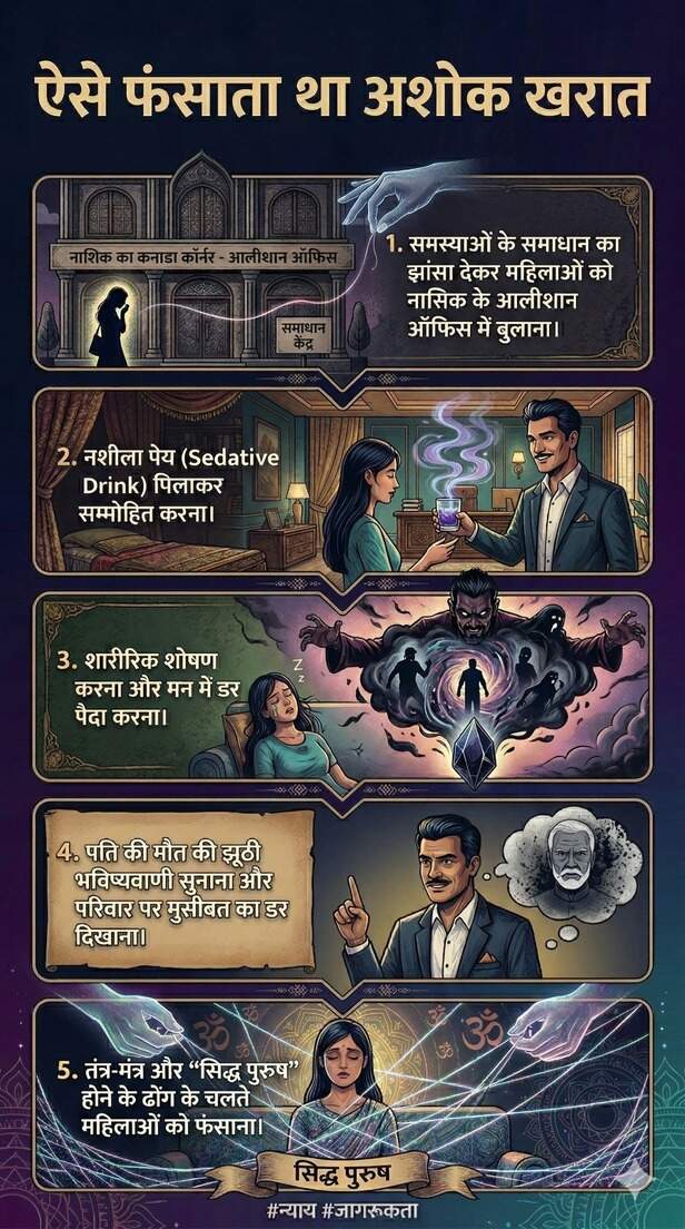 ashok khrat blaclmailing case